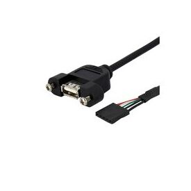 StarTech USBPNLAFHD3 90cm Panel Mount USB-A Header Cable