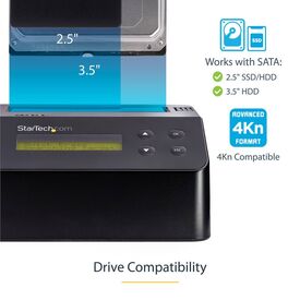 StarTech.com USB 3.0 Hard Drive Eraser Dock SDOCK1EU3P2