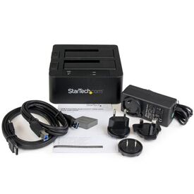 StarTech.com USB 3.0 / eSATA Dual Hard Drive Docking Station
