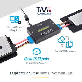 StarTech.com Drive Duplicator and Eraser for SU2DUPERA11