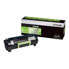 Lexmark 50F2H0E 502HE Black Toner Cartridge