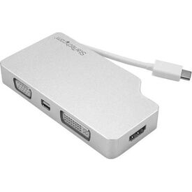 StarTech CDPVGDVHDMDP USB-C to HDMI DVI VGA mDP Adapter 4K