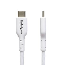 StarTech.com USB-C Cable 2-Pack 2m 60W White