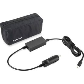 Lenovo 65W USB-C DC Travel Adapter Car Charger 40AK0065WW