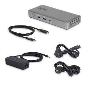 StarTech 208UE USB4 Dock Dual DisplayPort 4K 100W PD 2.5GbE