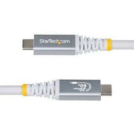StarTech USB4 Cable 3m 20Gbps 60W White