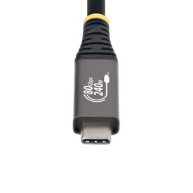 StarTech.com 1m USB4 Cable 80Gbps 240W Black