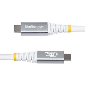 StarTech.com USB4 Cable 50cm 80Gbps 240W White