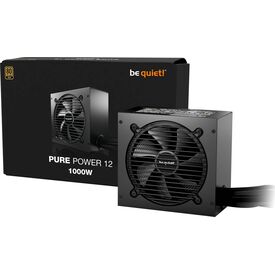 be quiet! Pure Power 12 1000W ATX 3.1 Gold PSU Black