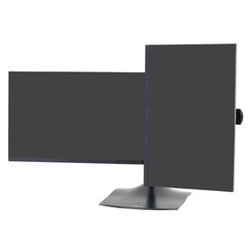 Ergotron DS100 Dual-Monitor Desk Stand, Horizontal
