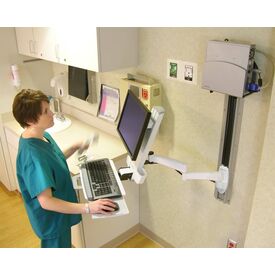 Ergotron 200 Series Combo Arm (white)  45-230-216 monitor stand