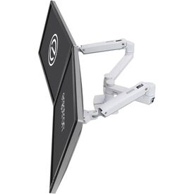 Ergotron LX Dual Side-by-Side Monitor Arm 45-491-216 White