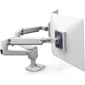 Ergotron LX Dual Side-by-Side Monitor Arm 45-491-216 White