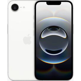 Apple iPhone 16e 128GB White 5G Smartphone | MD1R4ZD/A