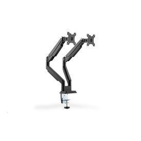 DIGITUS Universal Dual Monitor Mount with Gas Spring and Clamp Mount