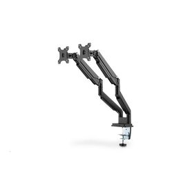 DIGITUS Universal Dual Monitor Mount with Gas Spring and Clamp Mount