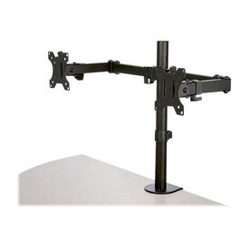 StarTech.com Desk Mount Dual Monitor Arm for 2 Monitors, Black 32