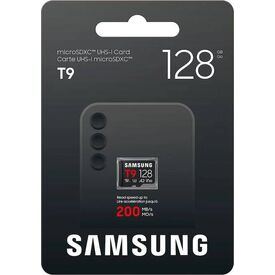 Samsung T9 128GB microSDXC UHS-I 200MB/s Card (MB-MH128T)