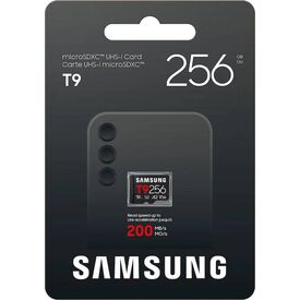 Samsung T9 256GB microSDXC UHS-I 200MB/s Card (MB-MH256T)