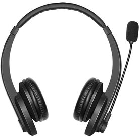 LogiLink BT0060 Wireless Stereo Headset — Black