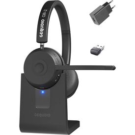 Gequdio GB-2 Wireless Bluetooth Office Headset Black