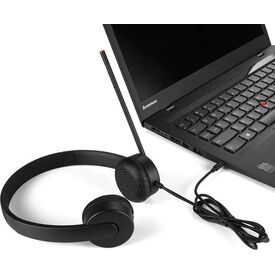 Lenovo Essential Stereo Analog Headset 3.5mm Black