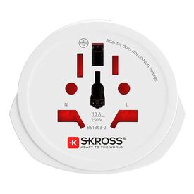 SKROSS World to Europe Travel Adapter Schuko Type F/E
