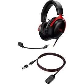 HyperX Cloud III Wired Gaming Headset Black/Red