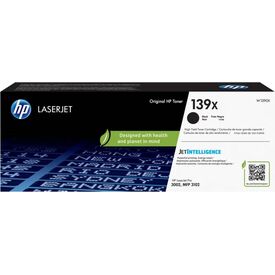 HP 139X Black High-Yield Toner Cartridge W1390X 4000 Pages