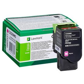 Lexmark Magenta original toner cartridge LCCP, LRP for C2320M0