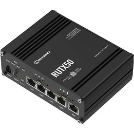 Teltonika RUTX50 Industrial 5G Dual-SIM Wi-Fi Router
