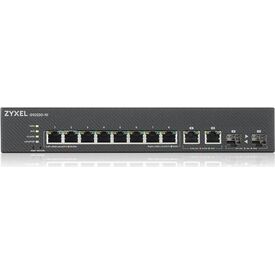 Zyxel GS2220-10 L2+ Managed 8-Port Gigabit Switch with 2 Combo Uplinks