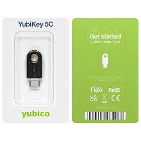 Yubico YubiKey 5C USB-C Security Key Black