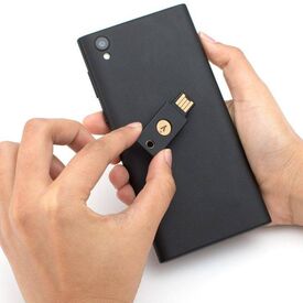 Yubico YubiKey 5 NFC USB-A NFC Security Key Black
