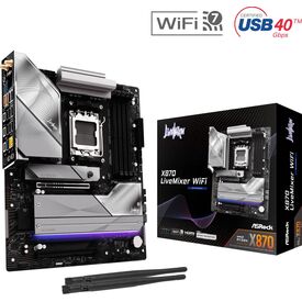 ASRock X870 LiveMixer WiFi ATX Motherboard AM5 DDR5