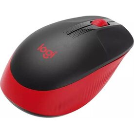 Logitech M190 Full-Size Wireless Mouse Red 910-005908