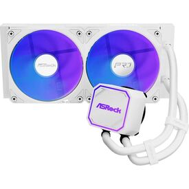 ASRock Pro White 240 ARGB 240mm AIO Liquid CPU Cooler