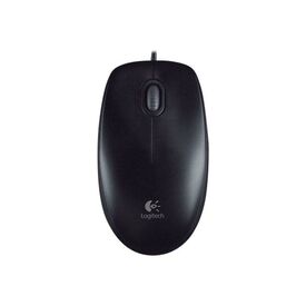 Logitech B100 Wired USB Optical Mouse Black 910-003357