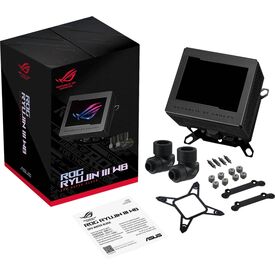 ASUS ROG Ryujin III WB CPU Water Block, 3.5" LCD