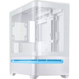 ASUS Prime AP202 ARGB microATX PC Case White