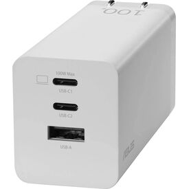 ASUS AC100-02 - Power adapter - GaN technology  | 90XB07IN-BPW010