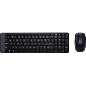 Logitech MK220 Wireless Keyboard and Mouse Combo Black