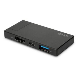Lindy DST-Micro 43336 USB-C HDMI Dock 4K 60Hz 100W PD