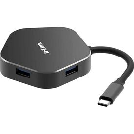 D-Link DUB-M420 4-in-1 USB-C Hub HDMI 4K 30Hz 60W PD