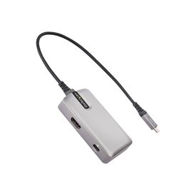 StarTech.com DKT31CHPD3 4-in-1 USB-C Multiport Adapter HDMI 4K 60Hz 3-Port USB 10Gbps 100W PD