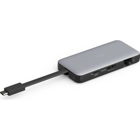 DIGITUS DA-70916 USB-C Travel Dock 4K60 HDMI HDR GbE 100W