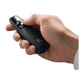 Logitech R400 Wireless Presenter Remote with Laser Black