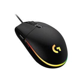 Logitech G203 LightSync Wired Gaming Mouse 8000 DPI Black