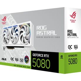 ASUS ROG Astral RTX 5080 16GB GDDR7 White OC Edition