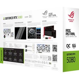 ASUS ROG Astral RTX 5080 16GB GDDR7 White OC Edition
